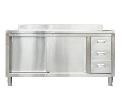 Work Table with Drawer & Sliding Shutter